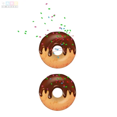 Donut icons tut 16 In Nhanh ABC