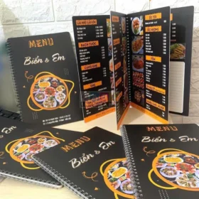 In Menu nhà hàng 09/2026