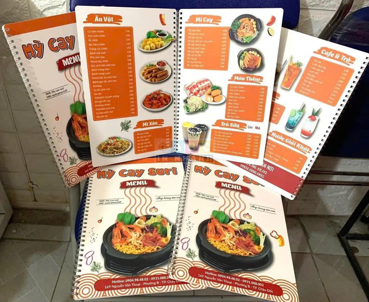 In Menu nhà hàng 09/2026 - Ảnh 3