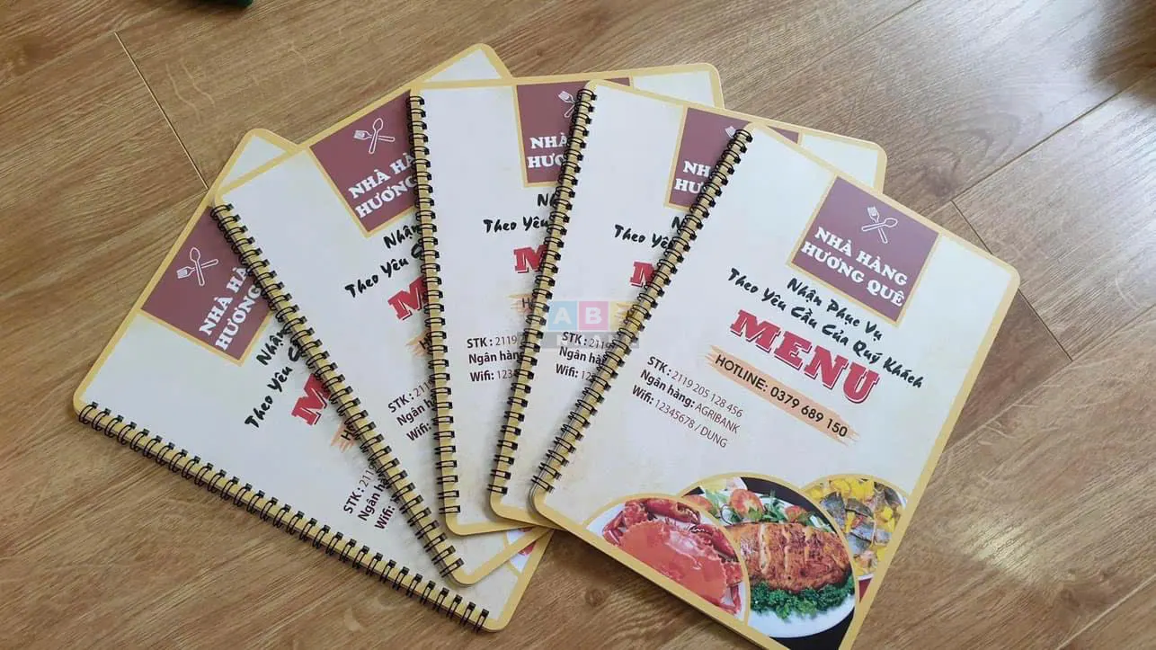 In Menu nhà hàng 09/2026 - Ảnh 5