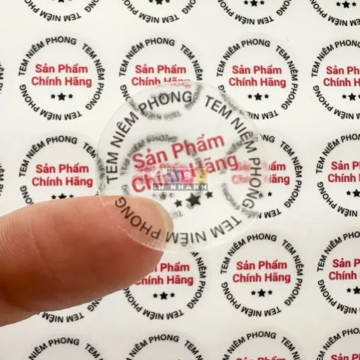 Decal tem nhan 227 In Nhanh ABC